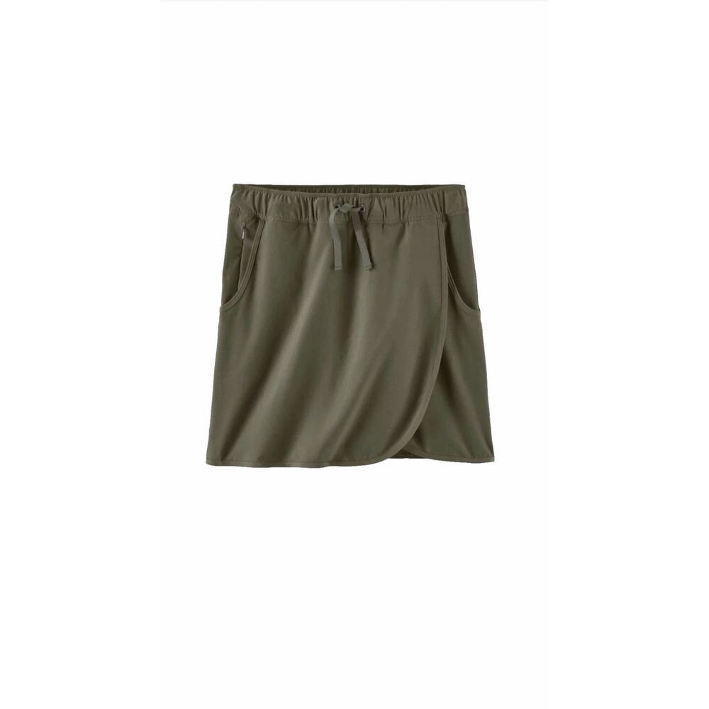 Patagonia Fleetwith Skort Womens Medium Green Performance Tennis Active Hiking